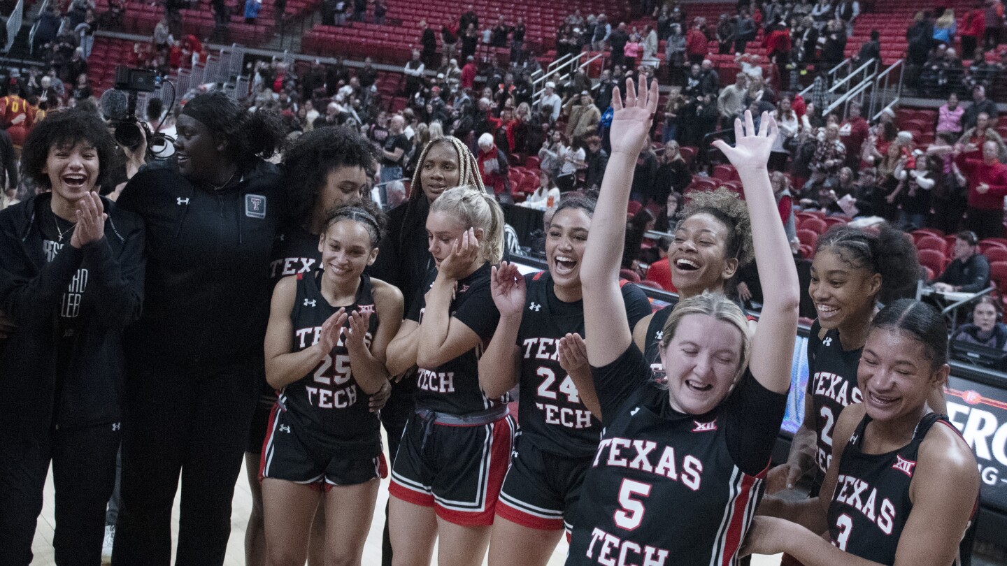 Texas Tech women make 13 3 pointers in a 71 63 victory over No. 24